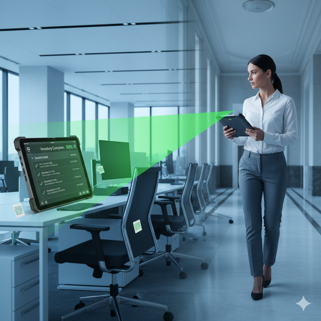 Inventário em Minutos: Otimização de Ativos para Setor Público e Privado